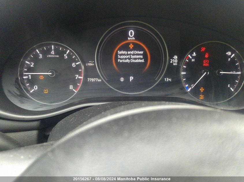 2022 Mazda Mazda3 Gs VIN: JM1BPACLXN1510289 Lot: 20156267