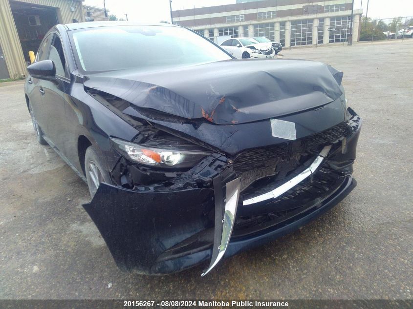 2022 Mazda Mazda3 Gs VIN: JM1BPACLXN1510289 Lot: 20156267