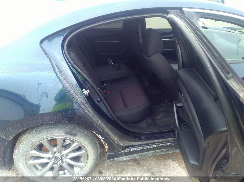 2022 Mazda Mazda3 Gs VIN: JM1BPACLXN1510289 Lot: 20156267