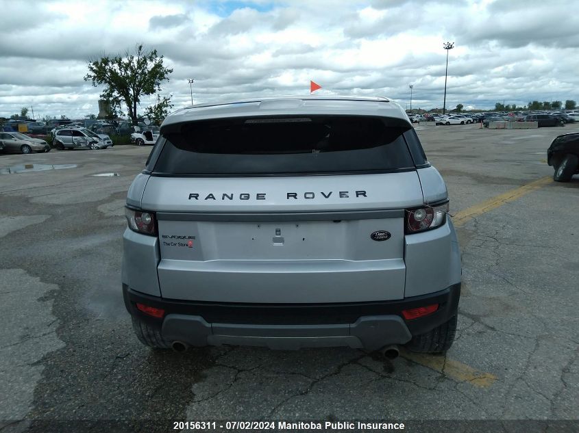 2013 Land Rover Range Rover Evoque Pure Plus VIN: SALVP2BG9DH785965 Lot: 20156311