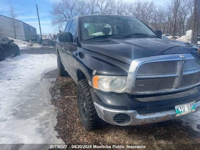 2005 Dodge Ram 1500 Quad Cab VIN: 1D7HU18D05S357121 Lot: 39219847