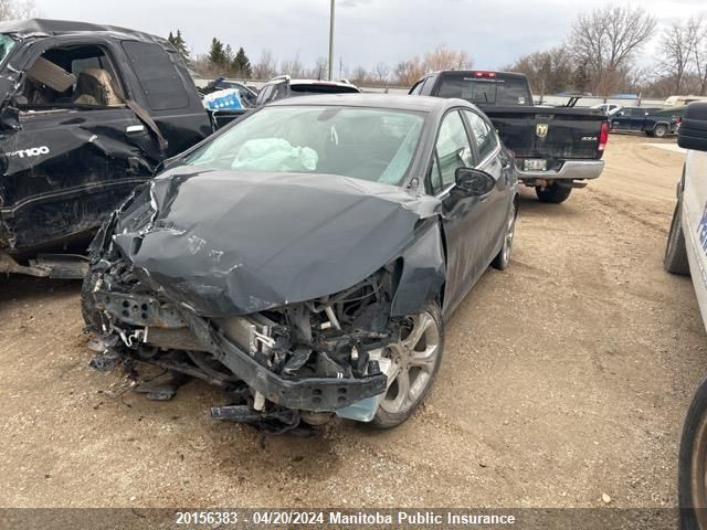 2019 Chevrolet Cruze Lt VIN: 3G1BF6SM4KS618632 Lot: 39240525