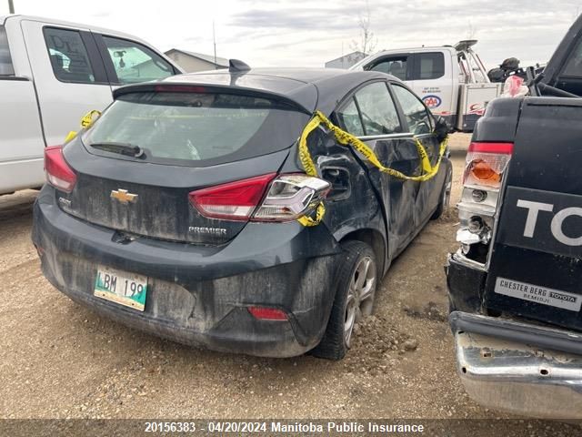 2019 Chevrolet Cruze Lt VIN: 3G1BF6SM4KS618632 Lot: 39240525