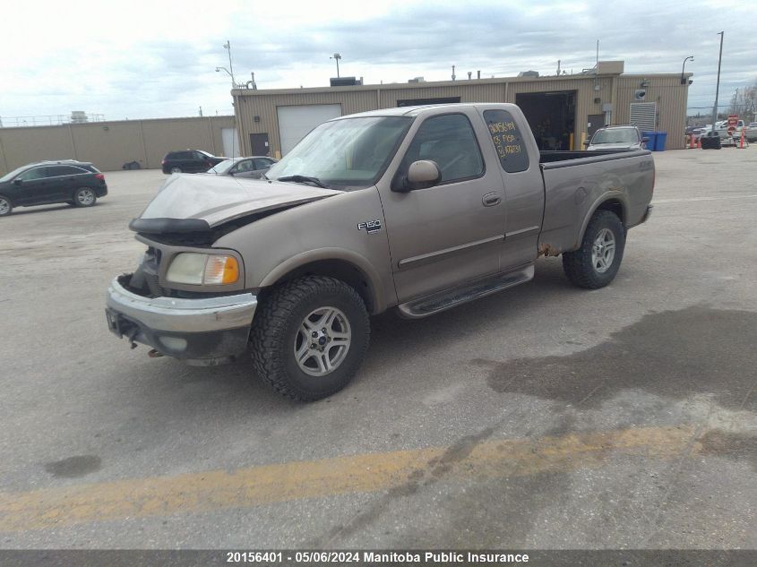 2003 Ford F150 Supercab VIN: 2FTRX18L63CA72731 Lot: 20156401