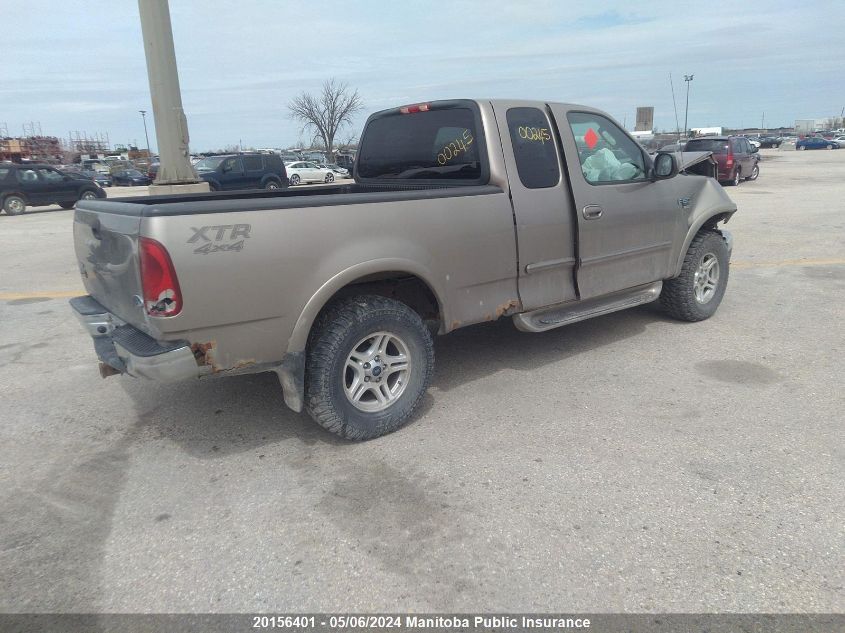 2003 Ford F150 Supercab VIN: 2FTRX18L63CA72731 Lot: 20156401