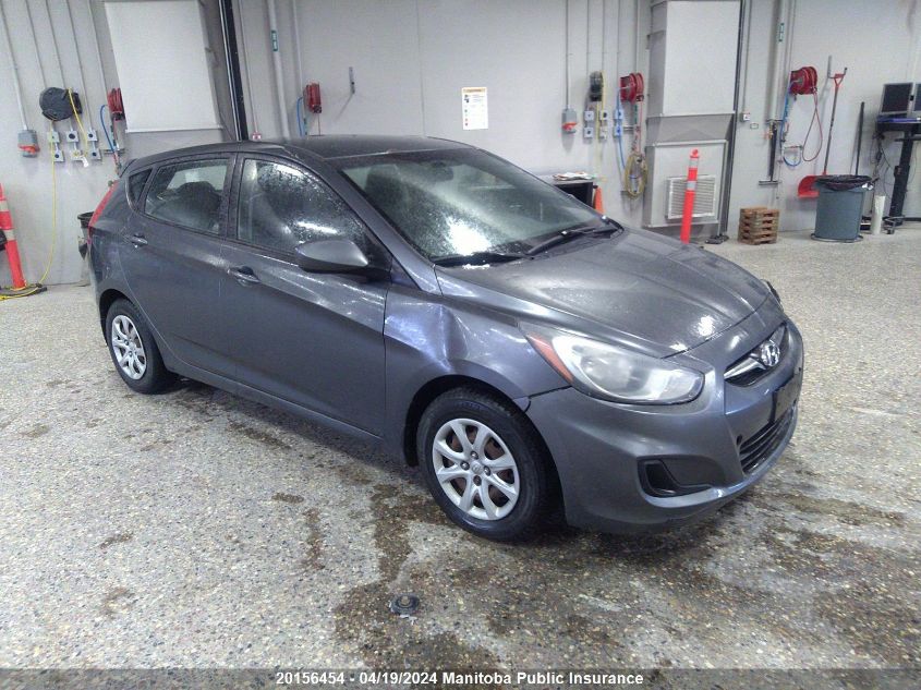 2012 Hyundai Accent Gl VIN: KMHCT5AE6CU003912 Lot: 39242410