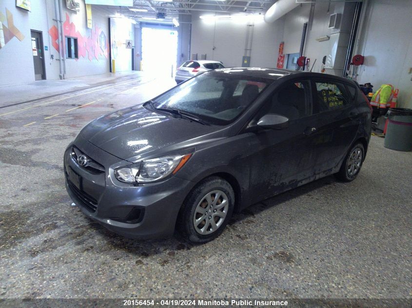 2012 Hyundai Accent Gl VIN: KMHCT5AE6CU003912 Lot: 39242410