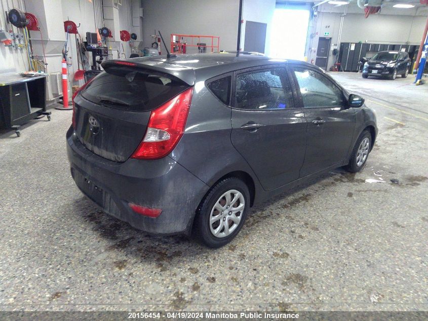 2012 Hyundai Accent Gl VIN: KMHCT5AE6CU003912 Lot: 39242410