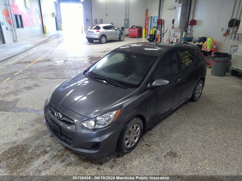 2012 Hyundai Accent Gl VIN: KMHCT5AE6CU003912 Lot: 39242410