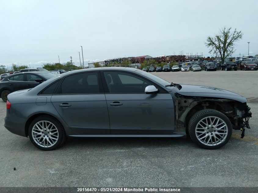 2015 Audi A4 2.0T Quattro VIN: WAUBFCFL8FN023528 Lot: 20156470