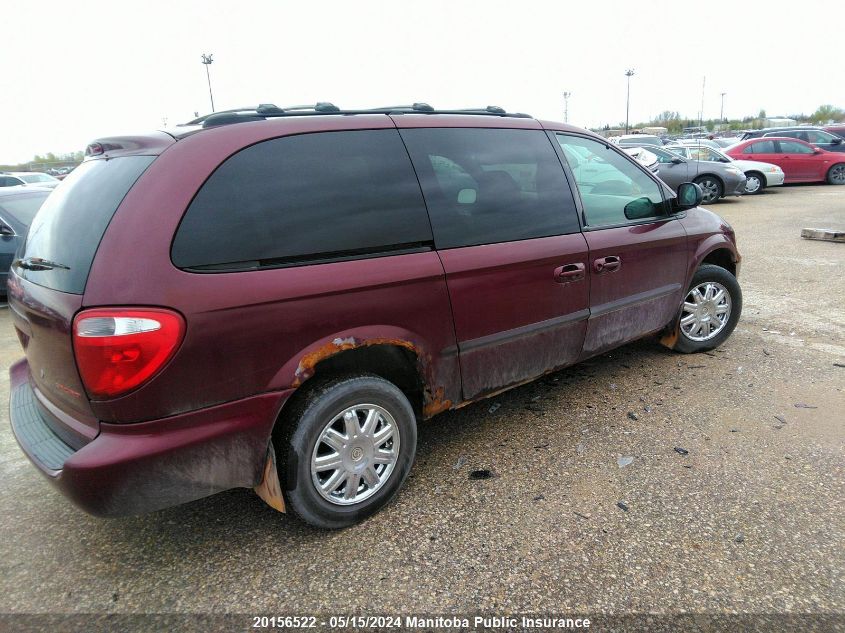 2002 Dodge Grand Caravan Sport VIN: 2B4GP44R92R652292 Lot: 20156522