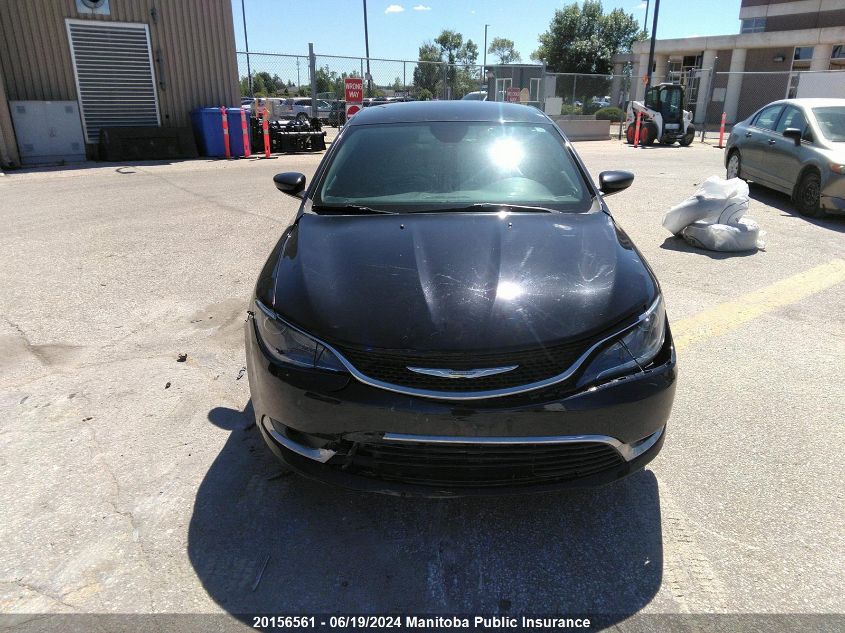 2015 Chrysler 200 C VIN: 1C3CCCAB2FN531061 Lot: 20156561