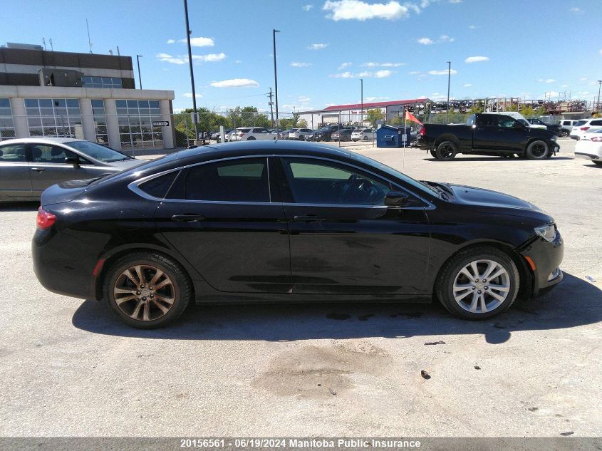 2015 Chrysler 200 C VIN: 1C3CCCAB2FN531061 Lot: 20156561