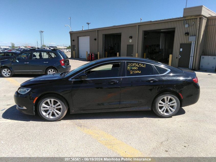 2015 Chrysler 200 C VIN: 1C3CCCAB2FN531061 Lot: 20156561