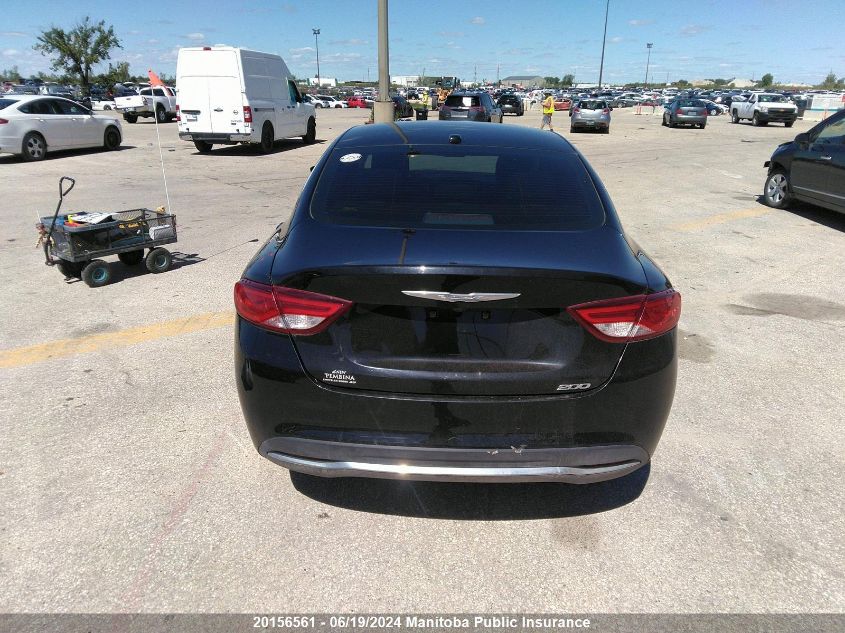 2015 Chrysler 200 C VIN: 1C3CCCAB2FN531061 Lot: 20156561