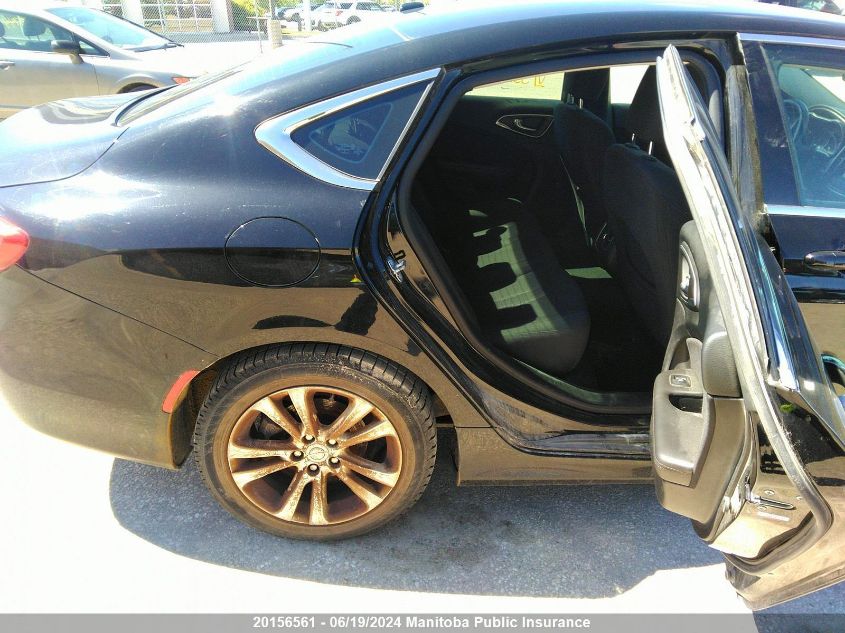 2015 Chrysler 200 C VIN: 1C3CCCAB2FN531061 Lot: 20156561