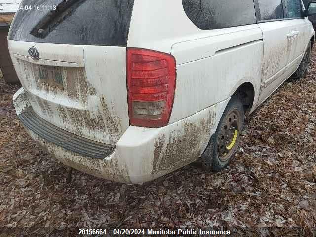 2012 Kia Sedona Lx VIN: KNDMG4C71C6501929 Lot: 39242417