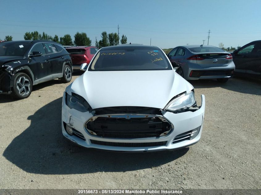 2014 Tesla Model S VIN: 5YJSA1S14EFP42069 Lot: 20156673