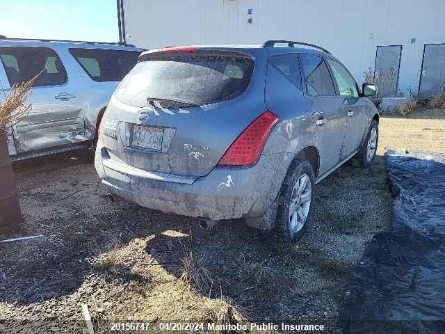2006 Nissan Murano Se VIN: JN8AZ08W56W533863 Lot: 39242425