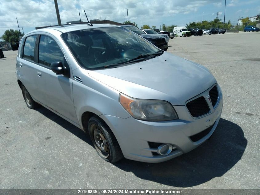 2009 Pontiac G3 Wave Se VIN: KL2TX65E39B323558 Lot: 20156835