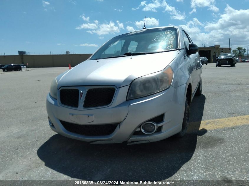 2009 Pontiac G3 Wave Se VIN: KL2TX65E39B323558 Lot: 20156835