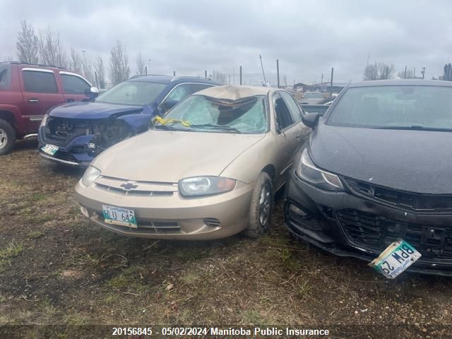 2004 Chevrolet Cavalier VIN: 3G1JC52F84S156790 Lot: 20156845