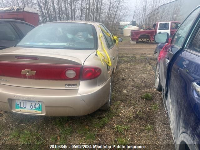 2004 Chevrolet Cavalier VIN: 3G1JC52F84S156790 Lot: 20156845