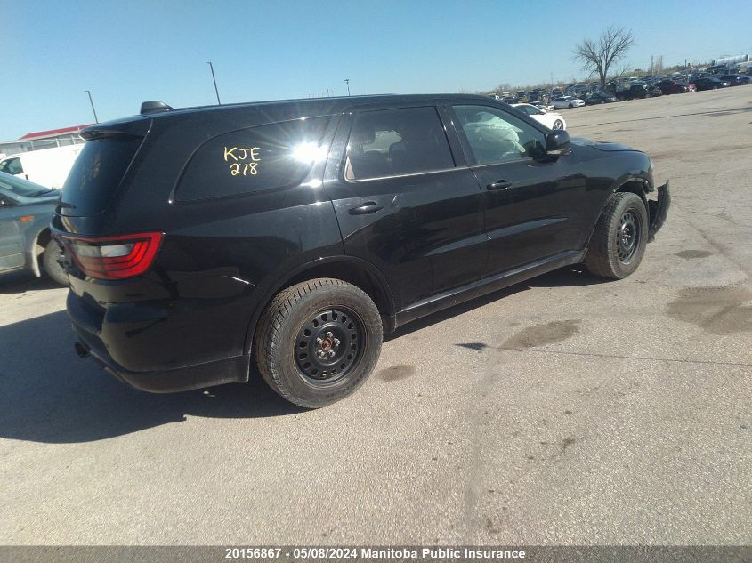 2018 Dodge Durango Gt VIN: 1C4RDJDG6JC461681 Lot: 20156867