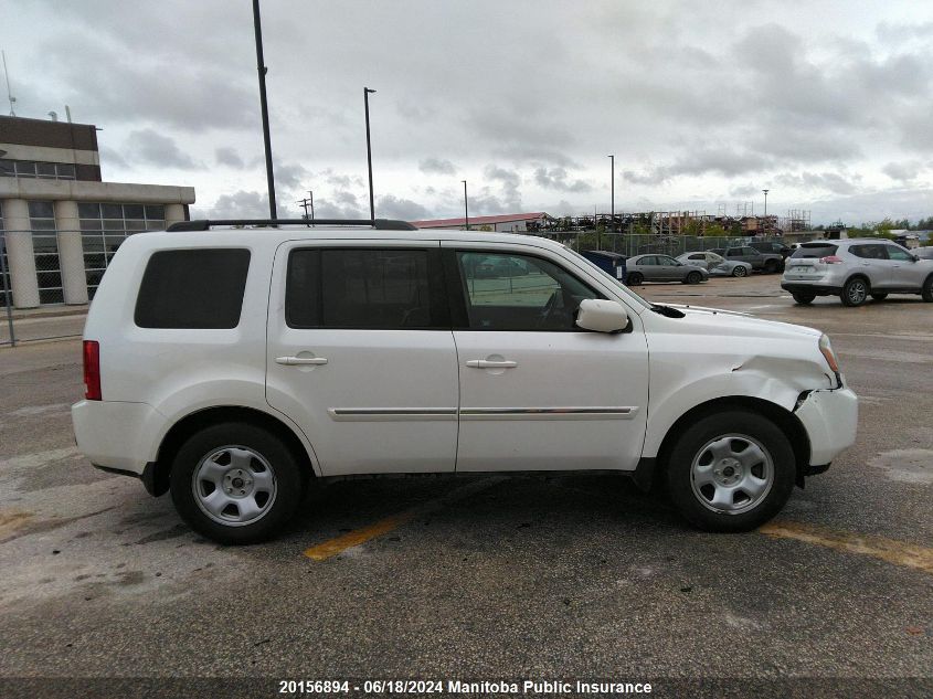 2011 Honda Pilot Touring VIN: 5FNYF4H98BB501590 Lot: 20156894