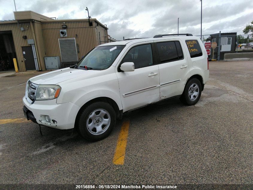 2011 Honda Pilot Touring VIN: 5FNYF4H98BB501590 Lot: 20156894