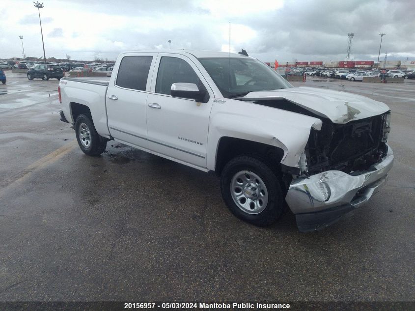 2016 Chevrolet Silverado 1500 Ltz Crew Cab VIN: 3GCUKSEC0GG365617 Lot: 20156957