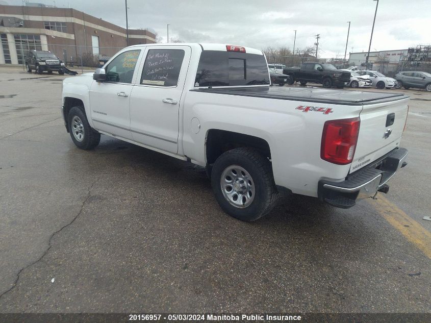 2016 Chevrolet Silverado 1500 Ltz Crew Cab VIN: 3GCUKSEC0GG365617 Lot: 20156957