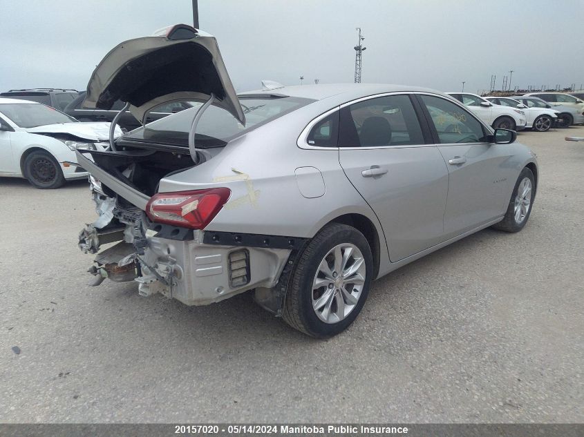 2022 Chevrolet Malibu Lt VIN: 1G1ZD5ST6NF161577 Lot: 20157020