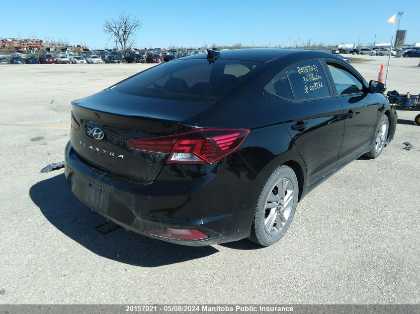 2020 Hyundai Elantra Preferred VIN: KMHD84LF2LU008286 Lot: 20157021