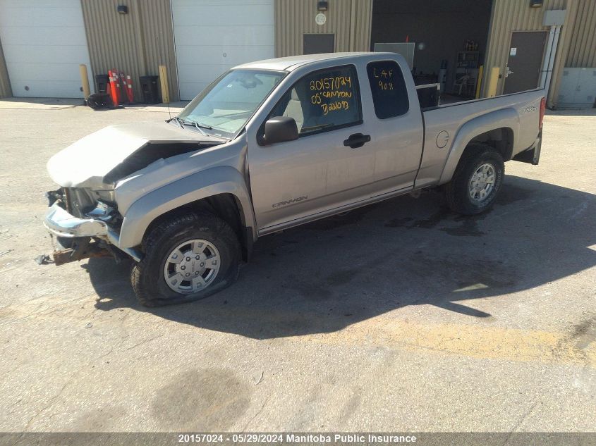 2005 GMC Canyon Sl Ext Cab VIN: 1GTDS196558221093 Lot: 20157024