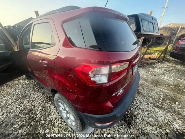 2018 Ford Ecosport Se VIN: MAJ3P1TE0JC171553 Lot: 20157051