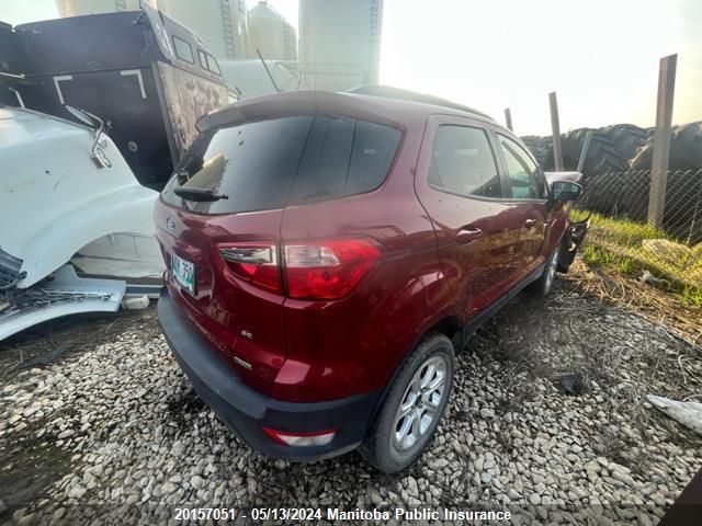 2018 Ford Ecosport Se VIN: MAJ3P1TE0JC171553 Lot: 20157051