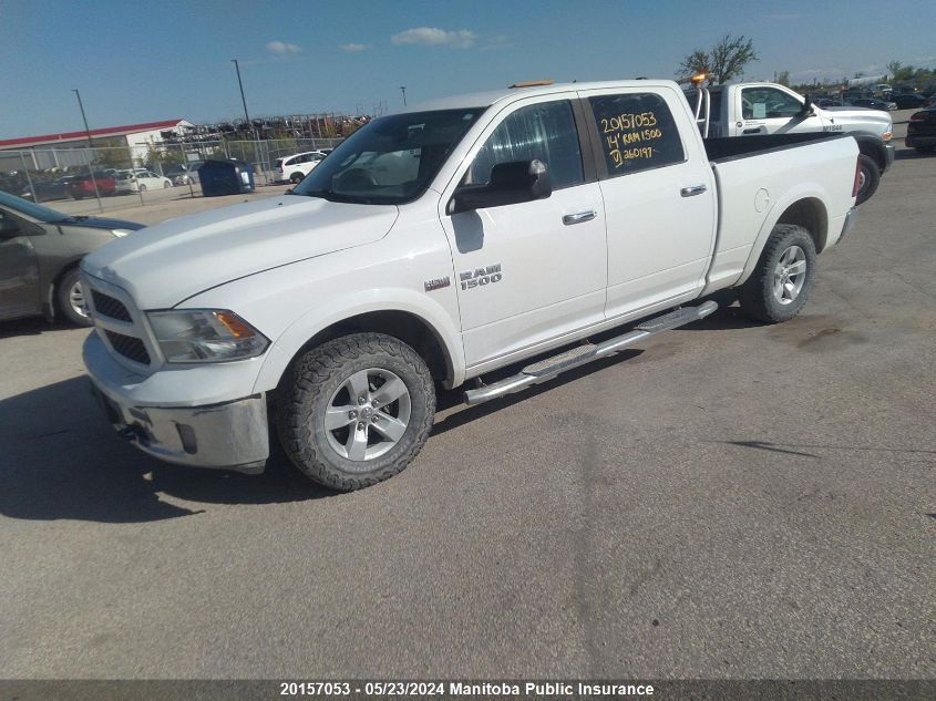 2014 Dodge Ram 1500 Outdoorsman Crew Cab VIN: 1C6RR7TT7ES260197 Lot: 20157053