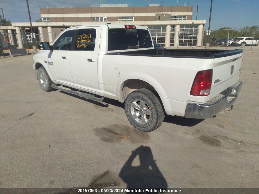 2014 Dodge Ram 1500 Outdoorsman Crew Cab VIN: 1C6RR7TT7ES260197 Lot: 20157053