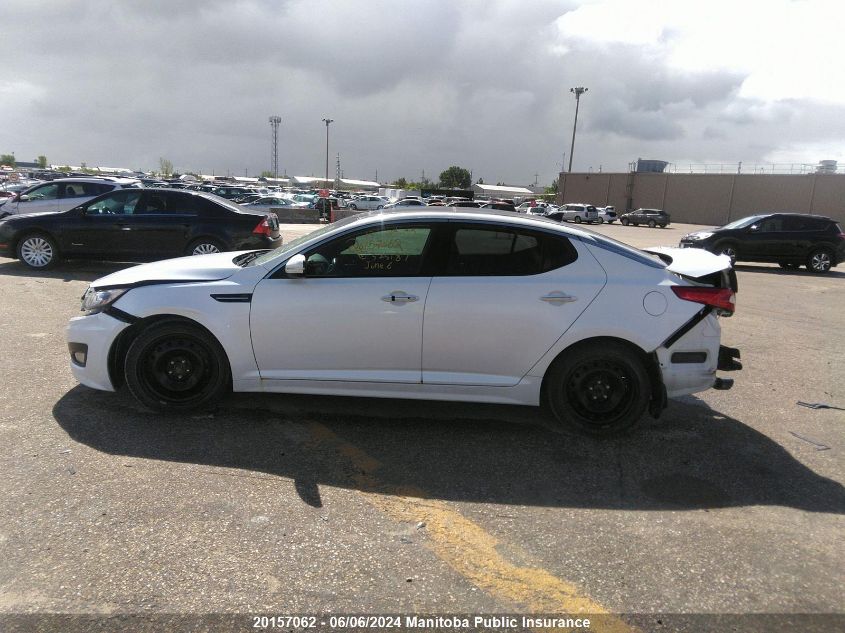 2013 Kia Optima Sx Turbo VIN: KNAGR4A64D5325187 Lot: 20157062