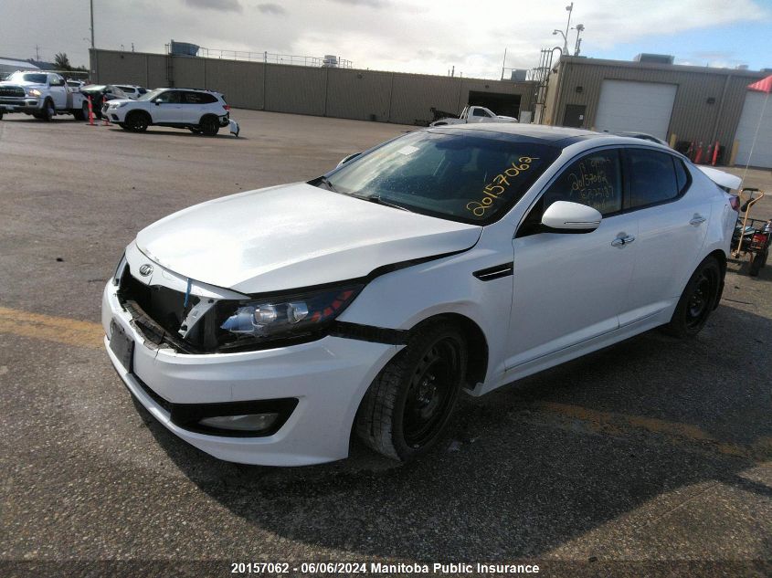 2013 Kia Optima Sx Turbo VIN: KNAGR4A64D5325187 Lot: 20157062