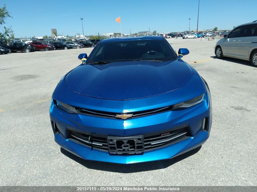 2016 Chevrolet Camaro Lt VIN: 1G1FB1RS9G0136225 Lot: 20157115