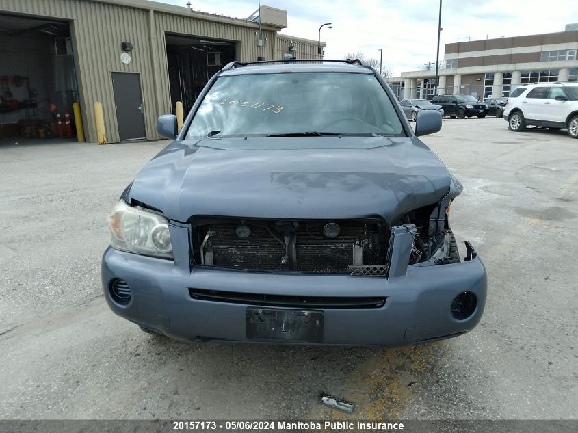 2006 Toyota Highlander Hybrid Limited VIN: JTEEW21A960032084 Lot: 20157173