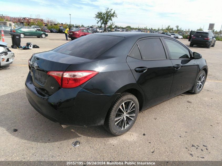 2019 Toyota Corolla Le VIN: 2T1BURHE7KC218706 Lot: 20157195