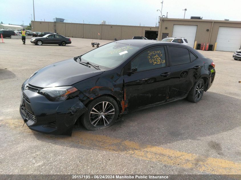 2019 Toyota Corolla Le VIN: 2T1BURHE7KC218706 Lot: 20157195