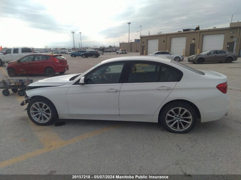 2017 BMW 3 Series VIN: WBA8E5G56HNU22692 Lot: 20157218