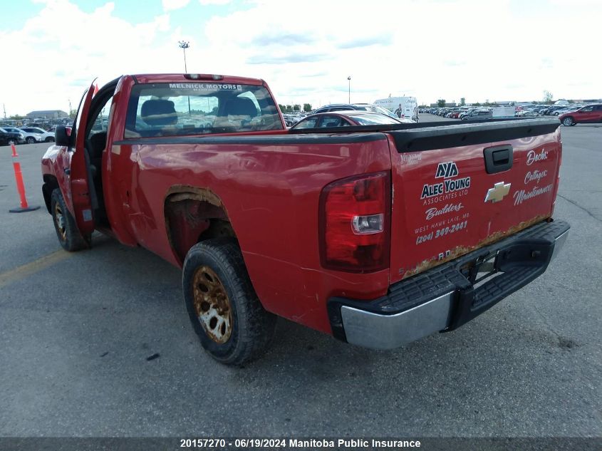 2008 Chevrolet Silverado 1500 Wt VIN: 1GCEC14C08E201189 Lot: 20157270