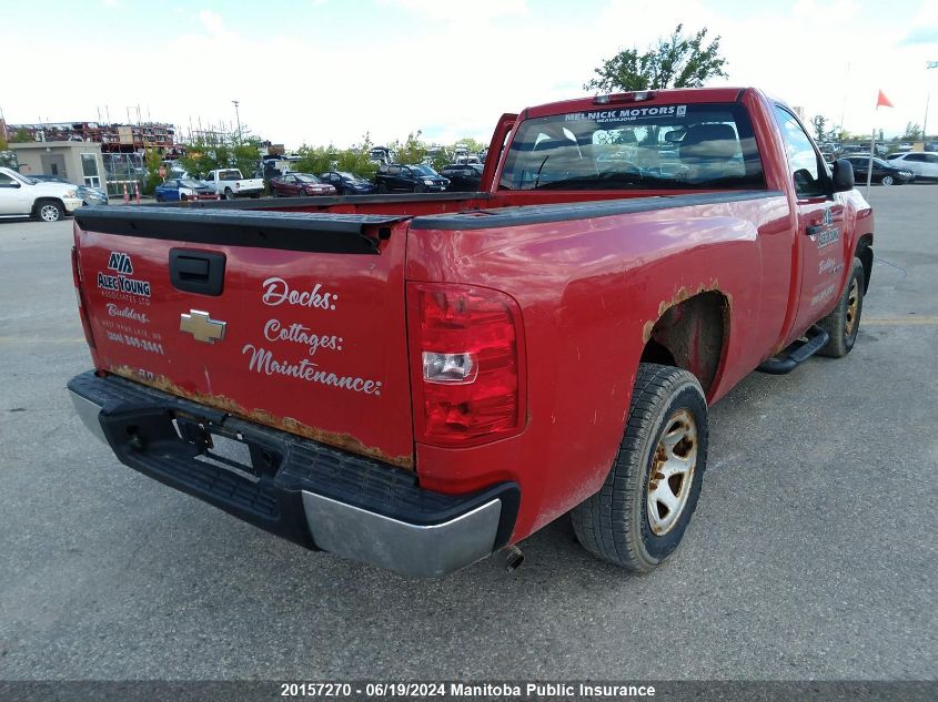 2008 Chevrolet Silverado 1500 Wt VIN: 1GCEC14C08E201189 Lot: 20157270