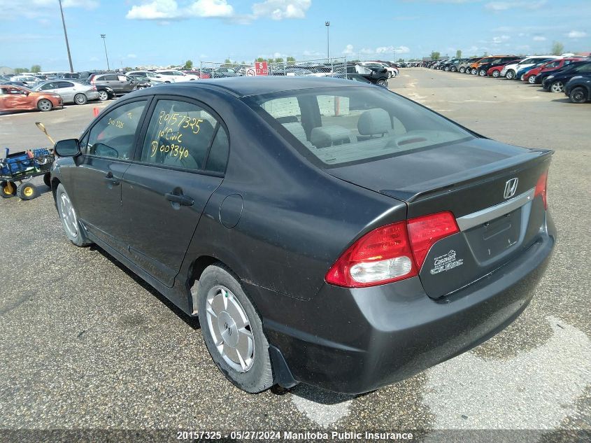 2010 Honda Civic Dx VIN: 2HGFA1F44AH009340 Lot: 20157325