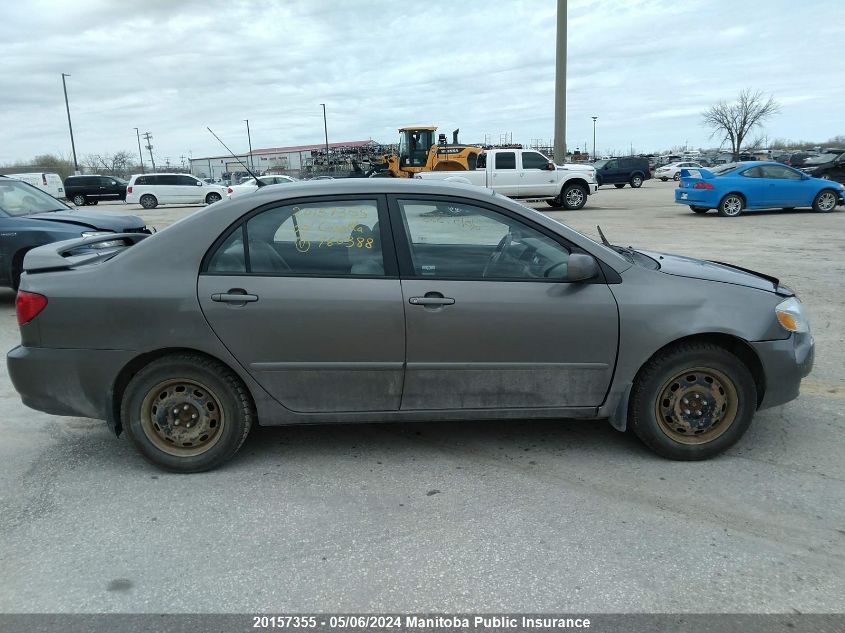 2003 Toyota Corolla VIN: 2T1BR32EX3C760388 Lot: 20157355